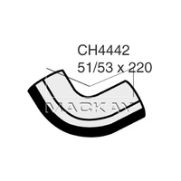 Intercooler Hose - Hot Side Intercooler Inlet Lower (Volvo 850 Suits 5/1994 1997)