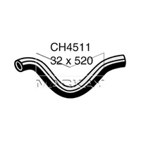 Top Radiator Hose (Chevrolet/GMC Venture 3.4L V6 LA1)