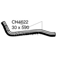 Radiator Hose - Lower (Mazda CX-7 ER 2.3L I4 Turbo)
