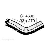 Radiator Hose - Upper (Hilux GGN15R 4.0L V6)