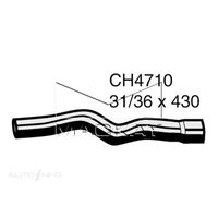 Radiator Hose - Lower (Rodeo RA 2.4L I4)