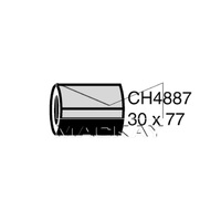 Radiator Hose - Bottom Radiator to Pump (Triumph TR4/4A/TR5/TR250/TR6)