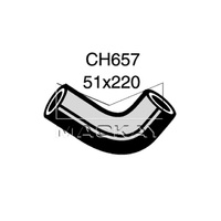 Radiator Hose - Bottom Radiator to Pipe (Bedford B 300 c.i.d)