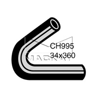 Radiator Hose - Lower (Landrover Series 3 88 2.3L I4)
