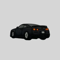 Croc Shoe Charms - R34 Skyline Style