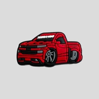 Croc Shoe Charms - 2020 Chevy Pickup Style - Red