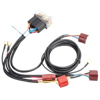Headlight Relay Harness Dual 40a Relays, 30a Fuse 2 Single Headlamps **24V