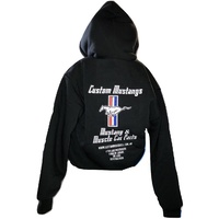 Custom Mustangs Embroidered Hoodie