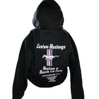 Custom Mustangs Printed Hoodie - Large