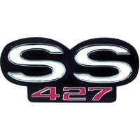 1969 Camaro Rear Taillight Panel Emblem SS 427