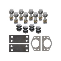 1967 - 1970 Mustang Upper Control Arm Relocation Kit 1 3/4" Drop With Three Ball Joints