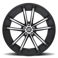 2005 - 2018 Mustang Carroll Shelby Wheel Company CS-2 Gloss Black Machined Face 20" x 11"