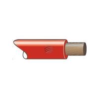 00 Gauge Heavy Duty Battery Cable - Red - Sold per Meter