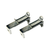 1971-73 Mustang Lower Radiator Support Mounting Bracket - Pair