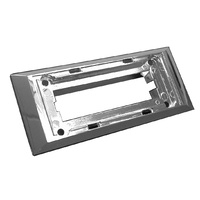 1971 Dome Light Bezel Chrome Plastic Before 6/71
