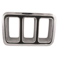 1970 Mustang Taillight Bezel Chrome - Ford Tooling - Right