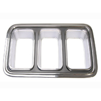 1970 Mustang RH Tail Lamp Bezel - Repro