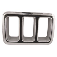 1970 Mustang Taillight Bezel Chrome - Ford Tooling