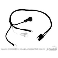 1970 Mustang Alternator Harness (without Tach All)