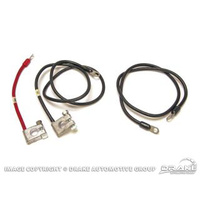 1970 - 1971 Mustang Concours Battery Cable Set (6 Cylinder)