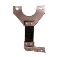 1970 - 1973 Mustang Exhaust Hanger with Dual Exhaust (Left)