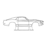 1970 Mustang Mach 1 Rocker Moldings