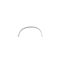 1970 Mustang Fastback Rear Wheel Opening Molding - Left