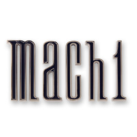 1970 Mustang "Mach1" Trunk Letter Set
