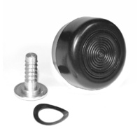 1968 - 1972 Mustang Window Crank Knob & Pin - Black