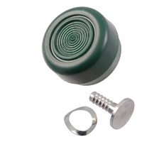 1968 - 1972 Mustang Window Crank Knob & Pin - Ford Tooling (Green)