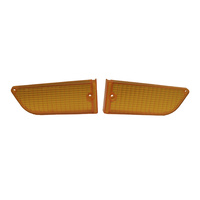 1971 - 1972 Mustang Parking Light Lens (Pair)