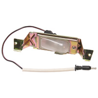 1971 - 1973 Mustang Rear Bumper License Lamp