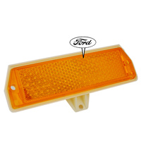 1971 - 1973 Mustang Marker Lamp Lens Front - Ford Tooling, Left
