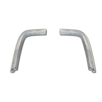 1971 - 1972 Mustang Front Fender Extension Mouldings - Pair
