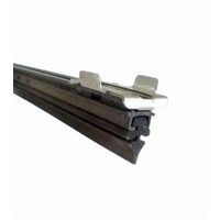 Wide Backed Plastic Cut Off Replacement Wiper Blade Refill (22" Length)