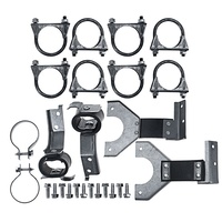 1971 - 1973 Mustang Exhaust Hanger Kit (Dual Exhaust Mount kit 2.25" - OEM)