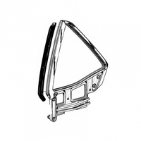 1971 - 1973 Mustang Fastback 1/4 Window Weather Stripping - Reproduction