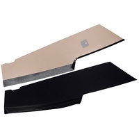 1971 - 1973 Mustang Headliner Trim Side Panels (Black)