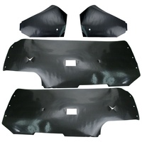 1971 - 1973 Mustang Coupe Door & Quarter Watershield Set