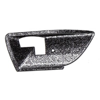 1971 - 1973 Mustang Deluxe Door Trim Plates - Pair
