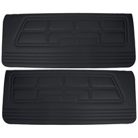 1971 - 1973 Mustang Standard Door Panel (Black)