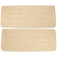 1971 - 1973 Mustang Standard Door Panels (White)