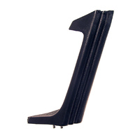 1971 - 1973 Mustang Deluxe Door Pull Grab Handle (Black, Right)