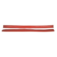1971 - 1973 Mustang Quarter Pillar Windlace - Vermillion (Red)