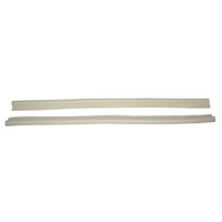 1971 - 1973 Mustang Quarter Pillar Windlace - White