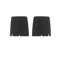1972-73 Mustang Seat Back Panels Standard/Deluxe (Black)