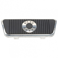 1968 - 1973 Mustang Brake Pedal Pad - Auto Disc.
