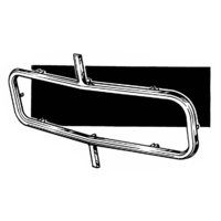 1973 Mustang Grille Corral Chrome