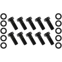 Ford 8" & 9" Crown Wheel or Ring Gear to Carrier Bolts - Traction Loc LSD - Long Style set of 10