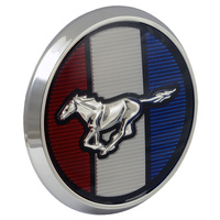 1979-81 Mustang Hood Emblem - Red, White & Blue
